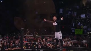 CM Punk “Miseria Cantare” entrance at AEW Revolution 2022 [upl. by Aruabea]