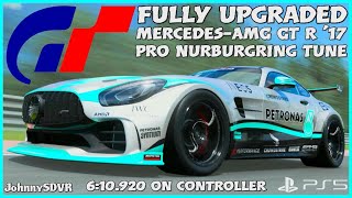 Gran Turismo 7  MercedesAMG GT R 17 Pro Tune  Nurburgring 610920  No Assists Setup  GT7 [upl. by Sprague]