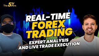 RealTime Forex Trading Expert Analysis and Live Trade Execution  The5ers Live Trading Room [upl. by Immas]