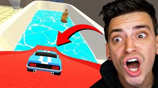 I Drove My Car IN A GIANT BATHROOM in Toy Rider [upl. by Nnylrahc]