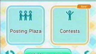 How to Use the Nintendo Wii  Posting Plaza for the quotCheck Miiquot Out Channel on Wii [upl. by Sone241]