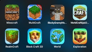 MinecraftMulti CraftBlocky GrannyWorld Craft EpicRealm CraftBlock Craft 3DWorldExploration [upl. by Cori974]