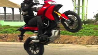 Ducati Multistrada 1200 Wheelie [upl. by Attaynik4]