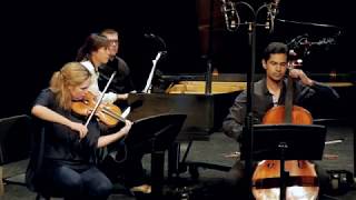 Nowakowski  Piano Trio No 1 Emily Ondracek violin Jeffrey Zeigler cello Jooeun Pak piano [upl. by Natalya]