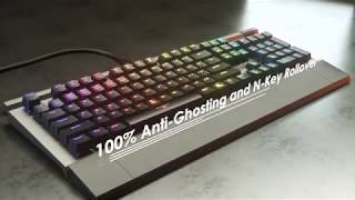 Revolutionary Gaming Keyboard  GAMDIAS HERMES P2 RGB Optical Keyboard [upl. by Millburn631]