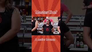 Em MasterChef  Caroline leva maior bronca do chefe  masterchef masterchefbr masterchefbrasil [upl. by Arbba]