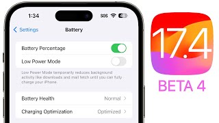 iOS 174 Beta 4 Released  Whats New [upl. by Omolhs]