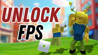 How to Unlock FPS in Roblox  ROBLOX Tutorial [upl. by Gnuh]