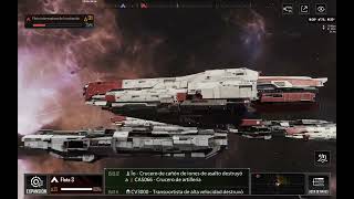 Infinite lagrange Dmg Fleet test [upl. by Nelyak]