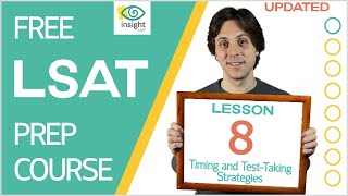 Lesson 8 LSAT Timing and TestTaking Strategies [upl. by Christensen48]