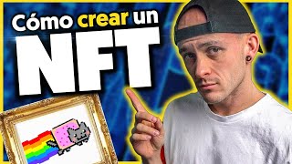 Cómo CREAR un NFT gratis y ponerlo a la VENTA con REGALÍAS de por vida 💰 [upl. by Mcquoid215]