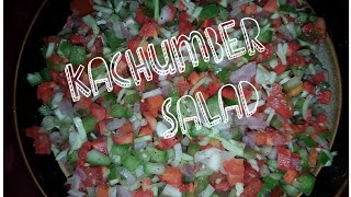 Healthy Kachumber Salad Recipe [upl. by Atiuqrahs260]