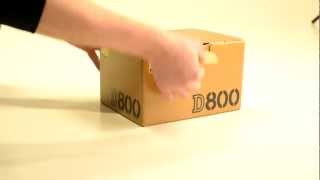 Nikon D800 unboxing [upl. by Sladen]