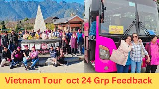 Vietnam Grp Tour Oct 2024 Feedback Shree Rajyash Holidays [upl. by Pravit999]