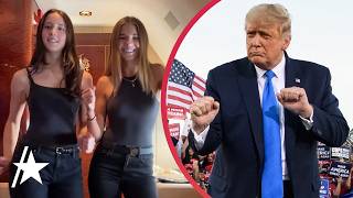 Donald Trump’s Granddaughter Kai Recreates His Viral ‘YMCA’ Dance On TikTok [upl. by Atsugua796]