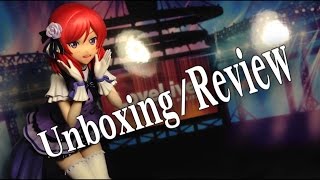 Rads UnBoxing Birthday Figure Project Maki Nishikino 18 Scale Figure [upl. by Nnyletak]