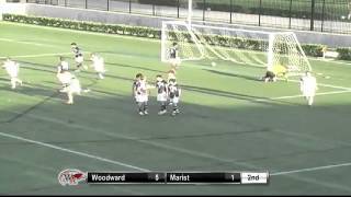 Woodward 16 John Hopkins bending goal off free kick [upl. by Kooima]