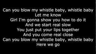 Flo Rida  Whistle LYRICSPAROLES [upl. by Bogoch171]