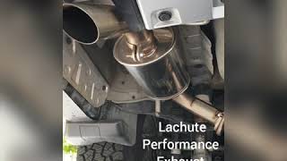 LACHUTE PERFORMANCE REAR MUFFLER for 20102018 SUBARU OUTBACK 25i [upl. by Hgieloj]