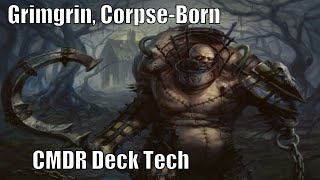 Robertos Grimgrin CorpseBorn CMDR Deck EDH  Commander  Magic the Gathering [upl. by Olenka]