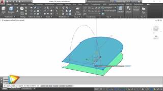 Tutoriel AutoCAD  Utiliser la fonction Appuyertirer  video2braincom [upl. by Tenner671]