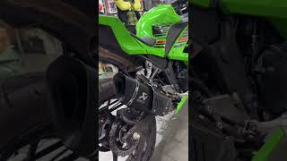 “🚨INSANE Akrapovic Exhaust Upgrade on Kawasaki Ninja 300🔥Sound Test Inside🎧quot [upl. by Yrreg]