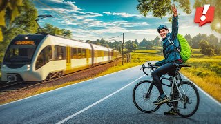 NOUVELLEAQUITAINE  MEILLEURE RÉGION pour voyager en train et à vélo [upl. by Eillam]