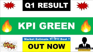 Kpi Green Q1 Results 2025  Kpi green result today  Kpi green share latest news  kpi green energy [upl. by Poul]