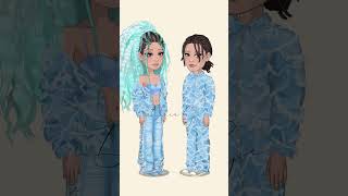 ☆ Pakiet Denim ☆ MovieStarPlanet2 ☆ shorts moviestarplanet2 msp2 [upl. by Ellerad]