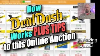 DealDash  How it works and Tips on this Online Auction [upl. by Siseneg]