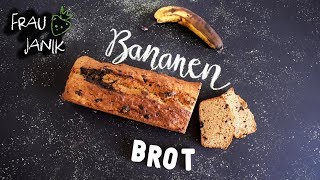 einfaches gesundes Bananenbrot [upl. by Arney]