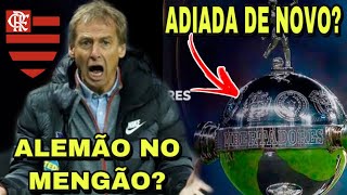 TÉCNICO ALEMÃO DE COPA DO MUNDO É OFERECIDO AO FLAMENGO LIBERTA CANCELADA [upl. by Rumney795]