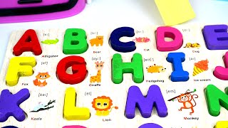 Learn ABC with Alphabet Game  Letters Hunt  Learn for Toddler and Preschool [upl. by Furlani]