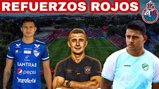 LLEGAN LOS REFUERZOS PARA LOS ROJOS DEL MUNICIPAL 👺 BINI  GALINDO  MARCO  RONY 🏆 [upl. by Ramirol669]