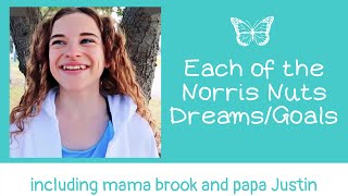 Each of the Norris Nuts dreams goals including the parents By Gnarly Norris 😁 [upl. by Whiting]