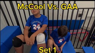 McCool Vs GAA  Set 1 [upl. by Gninnahc126]