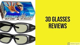 Top 3 Best 3D Glasses To Buy 2019  3D Glasses Reviews [upl. by Shoemaker]