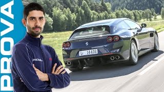 Ferrari GTC4Lusso  Lunga vita al V12 [upl. by Arotahs]