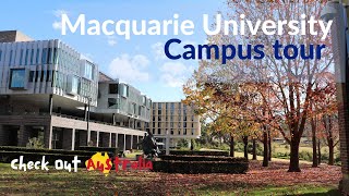 Macquarie University campus tour Sydney [upl. by Hanavas]