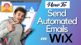 How To Send Automated Emails in Wix  Wixcom Training Tutorial  AUTOMATED FUNCTIONS [upl. by Ztnaj838]