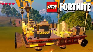 How to Build a Flying Base in Lego Fortnite 20 [upl. by Isayg]