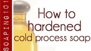 Hardening Your Cold Process Soap using sodium lactate [upl. by Tallbot100]