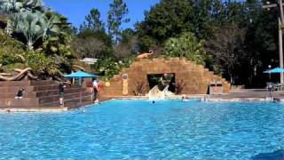 Coronado Springs Amazing Pool at Disney World HD [upl. by Enoek]