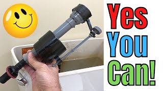 No Excuses Lets Replace a Fluidmaster Toilet Fill Valve  Basic Life Skills [upl. by Chiang]