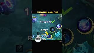 Tutorial cyclops renyaaa mobilelegends [upl. by Anura]