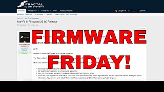AxeFx III  Firmware 2200 Official Release [upl. by Sremmus]