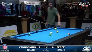 USBTC 8Ball Shane Van Boening vs Manuel Perez [upl. by Chaudoin]