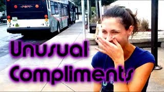 Unusual Weird Compliments Prank  OmarGoshTV SNLstar  OmarGoshTV [upl. by Airuam]