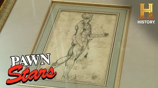 Pawn Stars HOLY GRAIL Artwork Has EPIC Price Tag S10 [upl. by Mintun59]