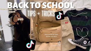 BACK TO SCHOOL TIPS  TRICKS tik tok compilation [upl. by Pandich]